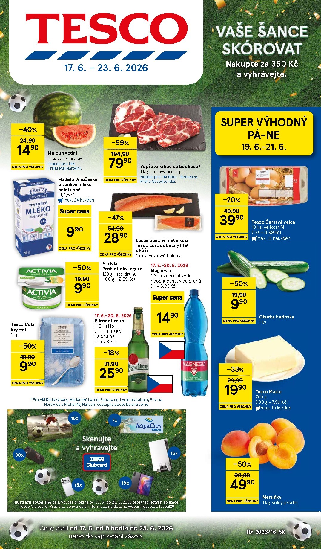 tesco - Budoucí Tesco leták platný od středy 17.06.2026 do úterý 23.06.2026 - page: 1