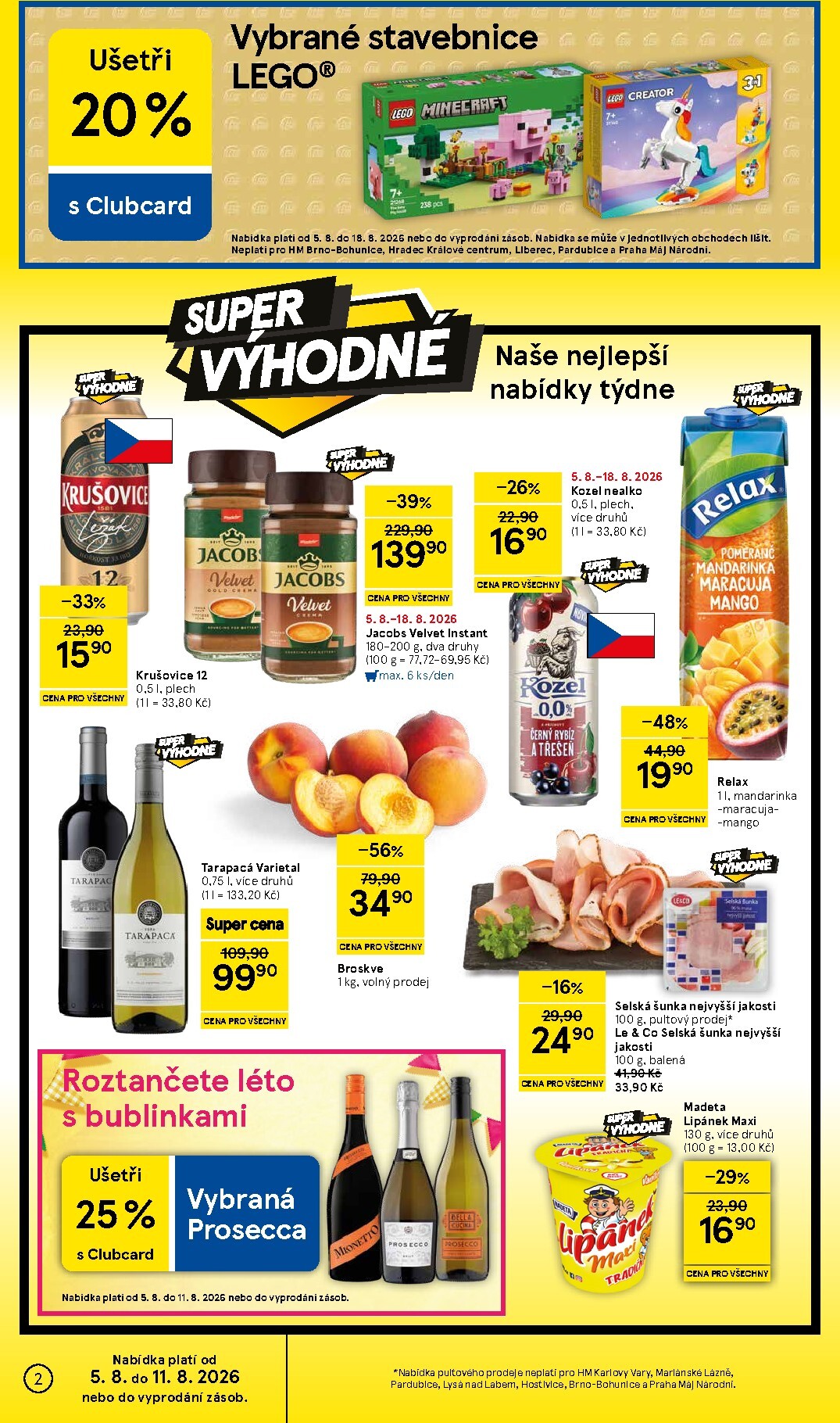 tesco - Budoucí Tesco leták platný od středy 05.08.2026 do úterý 11.08.2026 - page: 2