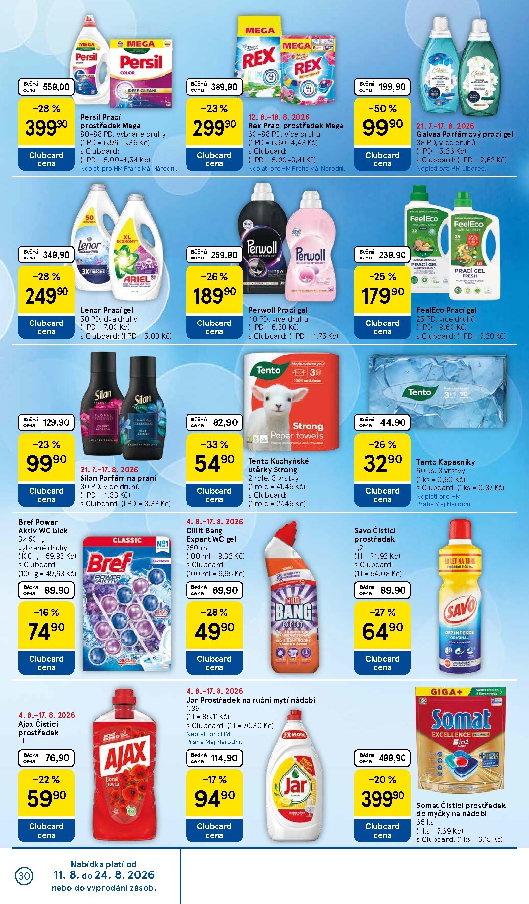 tesco - Budoucí Tesco leták platný od středy 12.08.2026 do úterý 18.08.2026 - page: 30