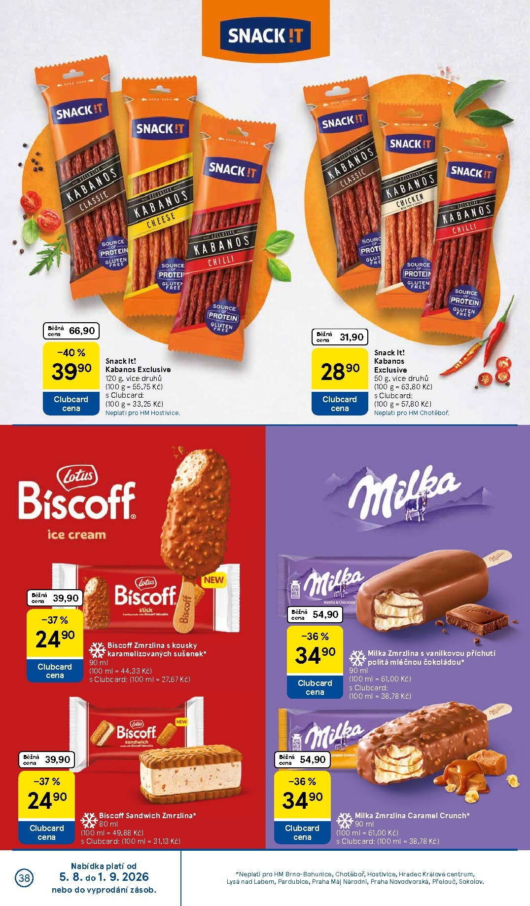 tesco - Budoucí Tesco leták platný od středy 12.08.2026 do úterý 18.08.2026 - page: 38