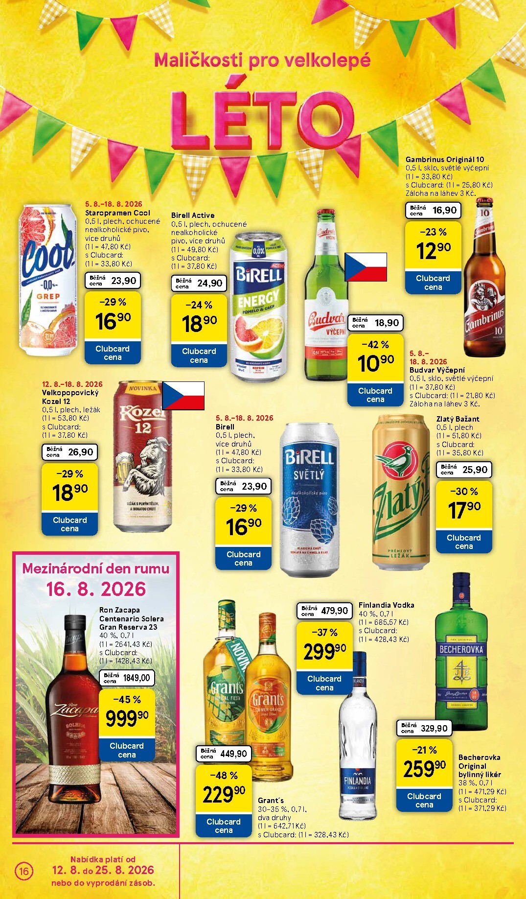 tesco - Budoucí Tesco leták platný od středy 12.08.2026 do úterý 18.08.2026 - page: 16