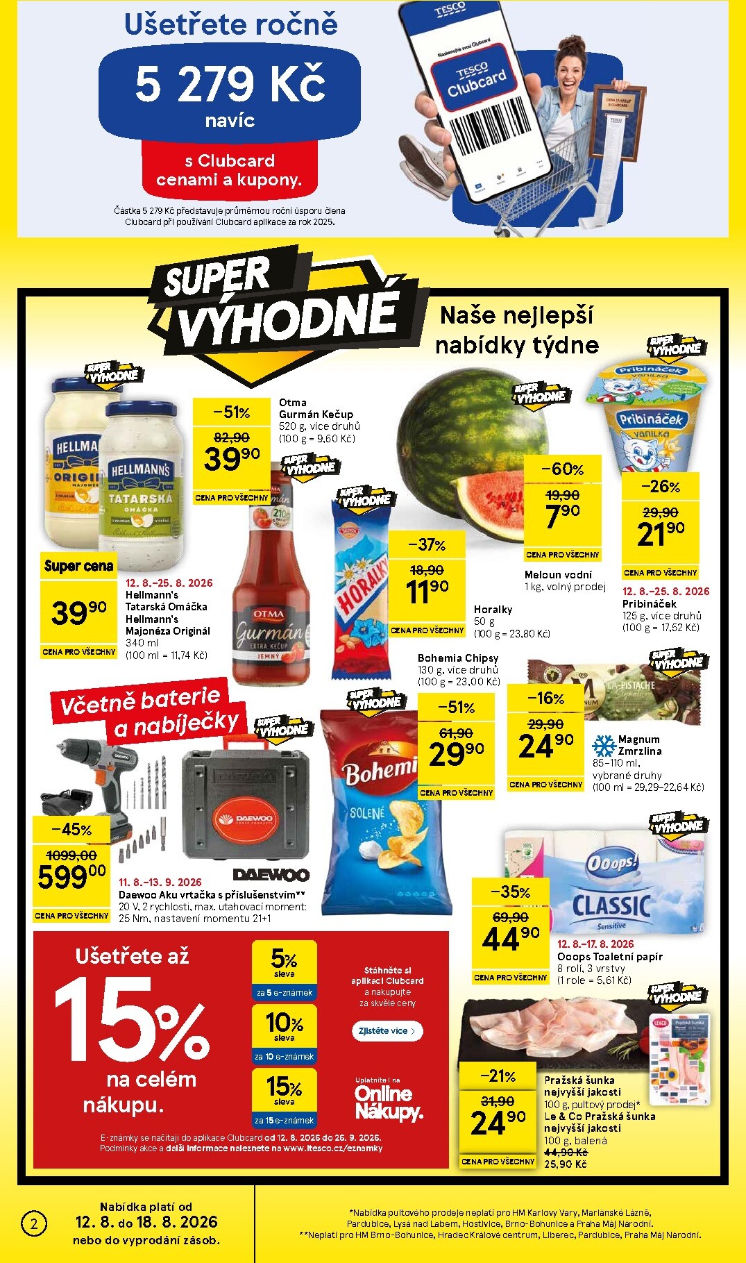 tesco - Budoucí Tesco leták platný od středy 12.08.2026 do úterý 18.08.2026 - page: 2