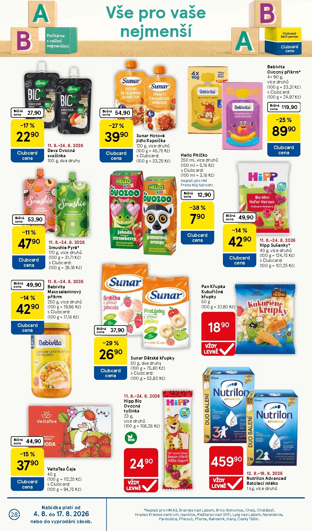 tesco - Budoucí Tesco leták platný od středy 12.08.2026 do úterý 18.08.2026 - page: 28