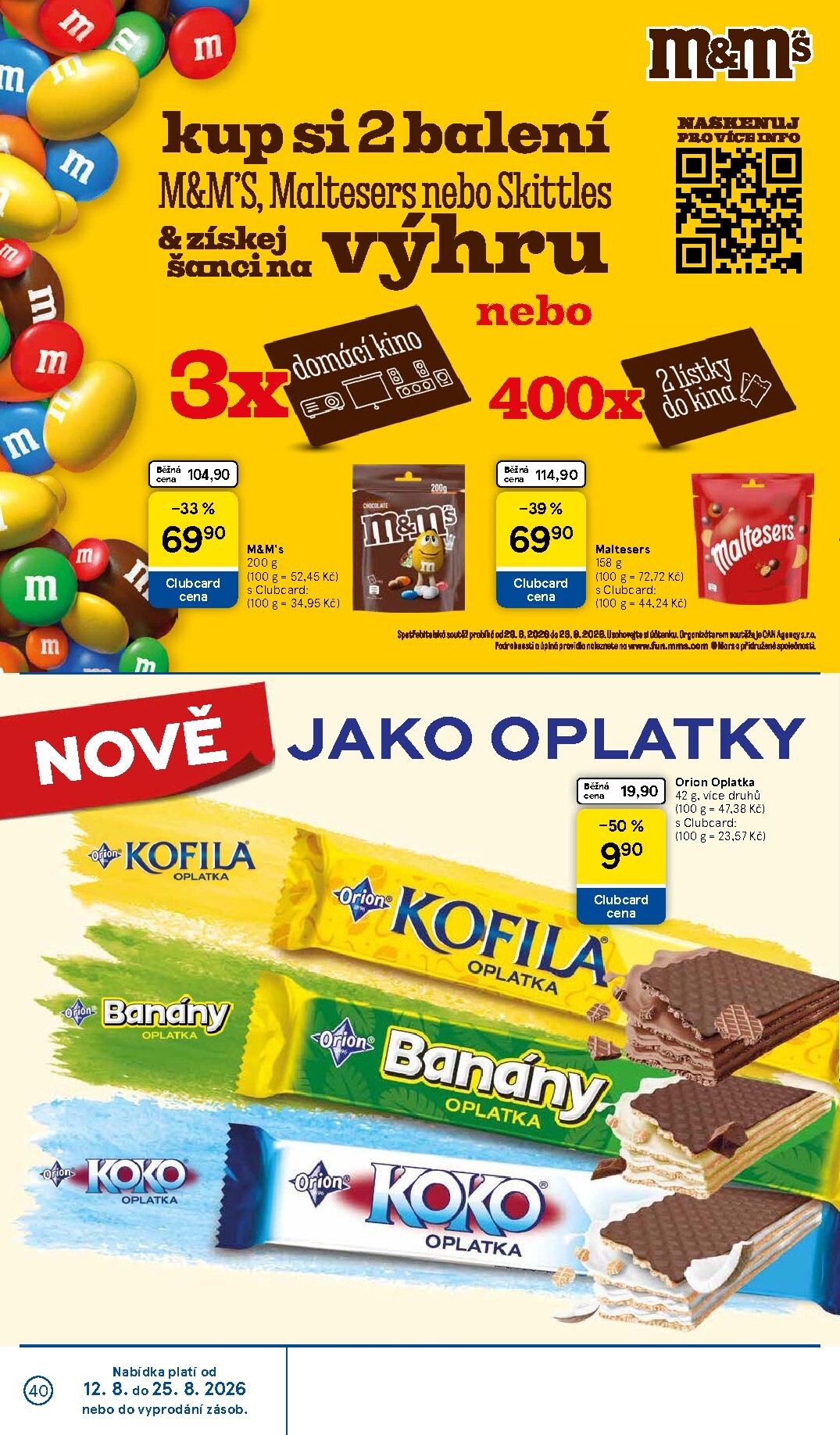 tesco - Budoucí Tesco leták platný od středy 12.08.2026 do úterý 18.08.2026 - page: 40
