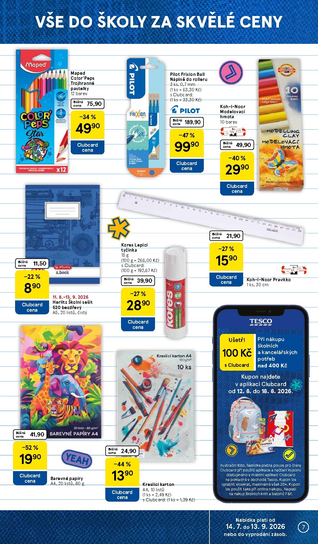 tesco - Budoucí Tesco supermarket leták platný od středy 12.08.2026 do úterý 18.08.2026 - page: 7