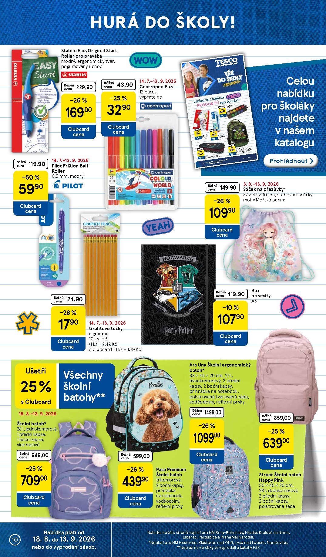 tesco - Budoucí Tesco leták platný od středy 19.08.2026 do úterý 25.08.2026 - page: 10