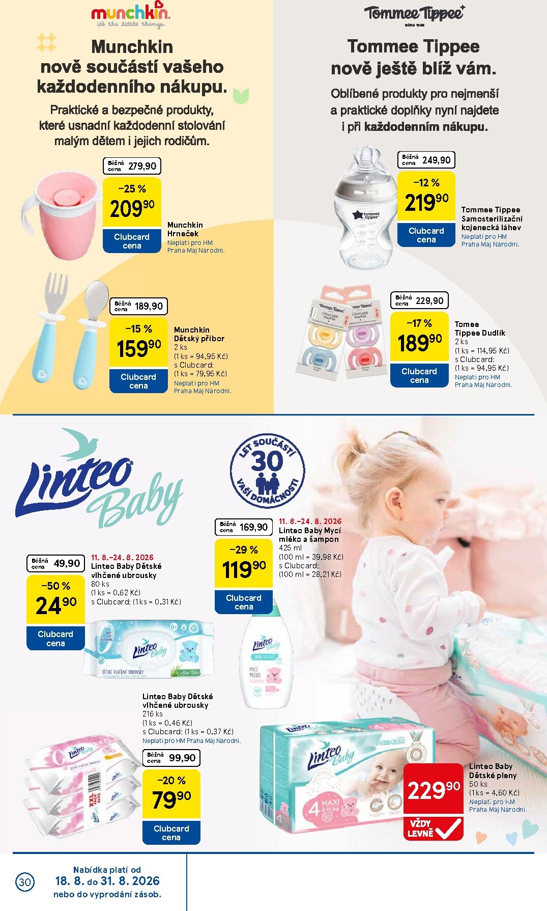 tesco - Budoucí Tesco leták platný od středy 19.08.2026 do úterý 25.08.2026 - page: 30