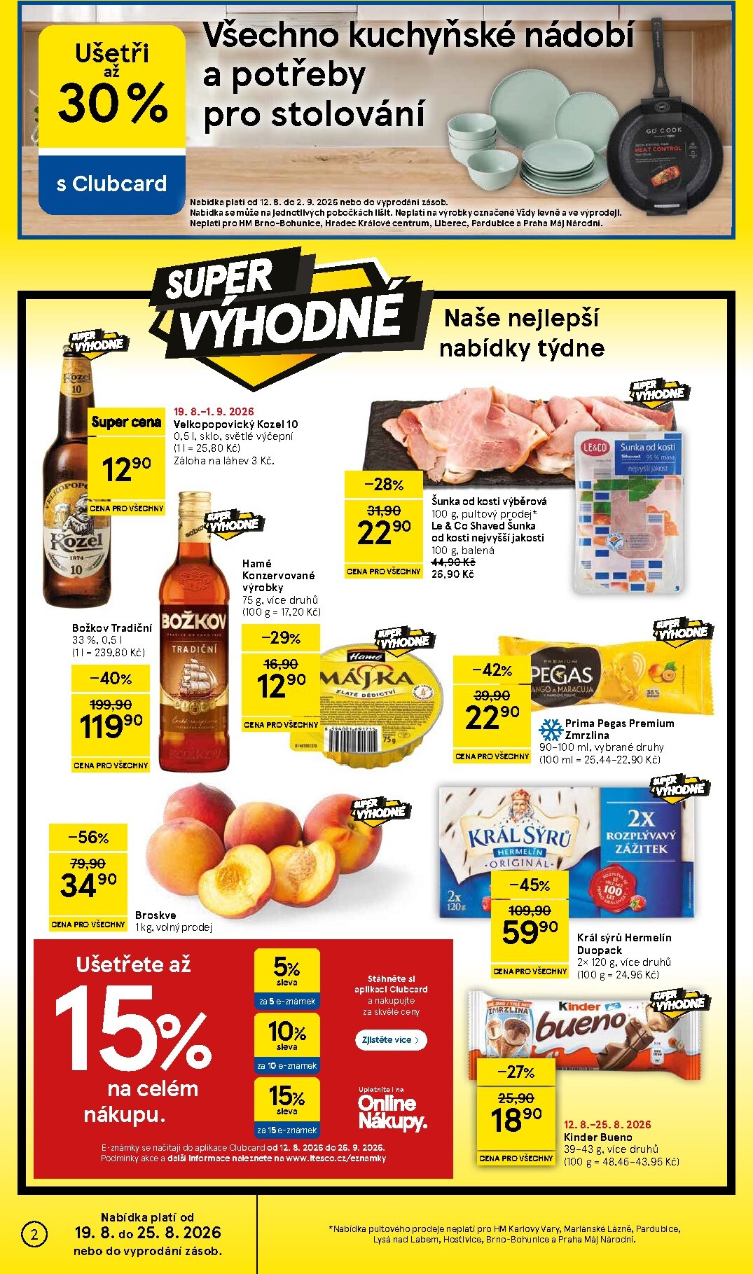 tesco - Budoucí Tesco leták platný od středy 19.08.2026 do úterý 25.08.2026 - page: 2