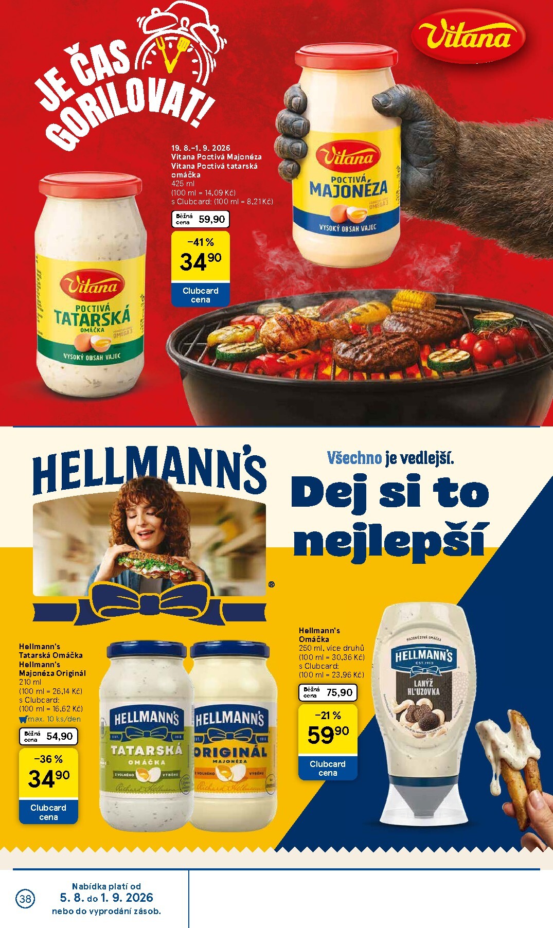 tesco - Budoucí Tesco leták platný od středy 19.08.2026 do úterý 25.08.2026 - page: 38