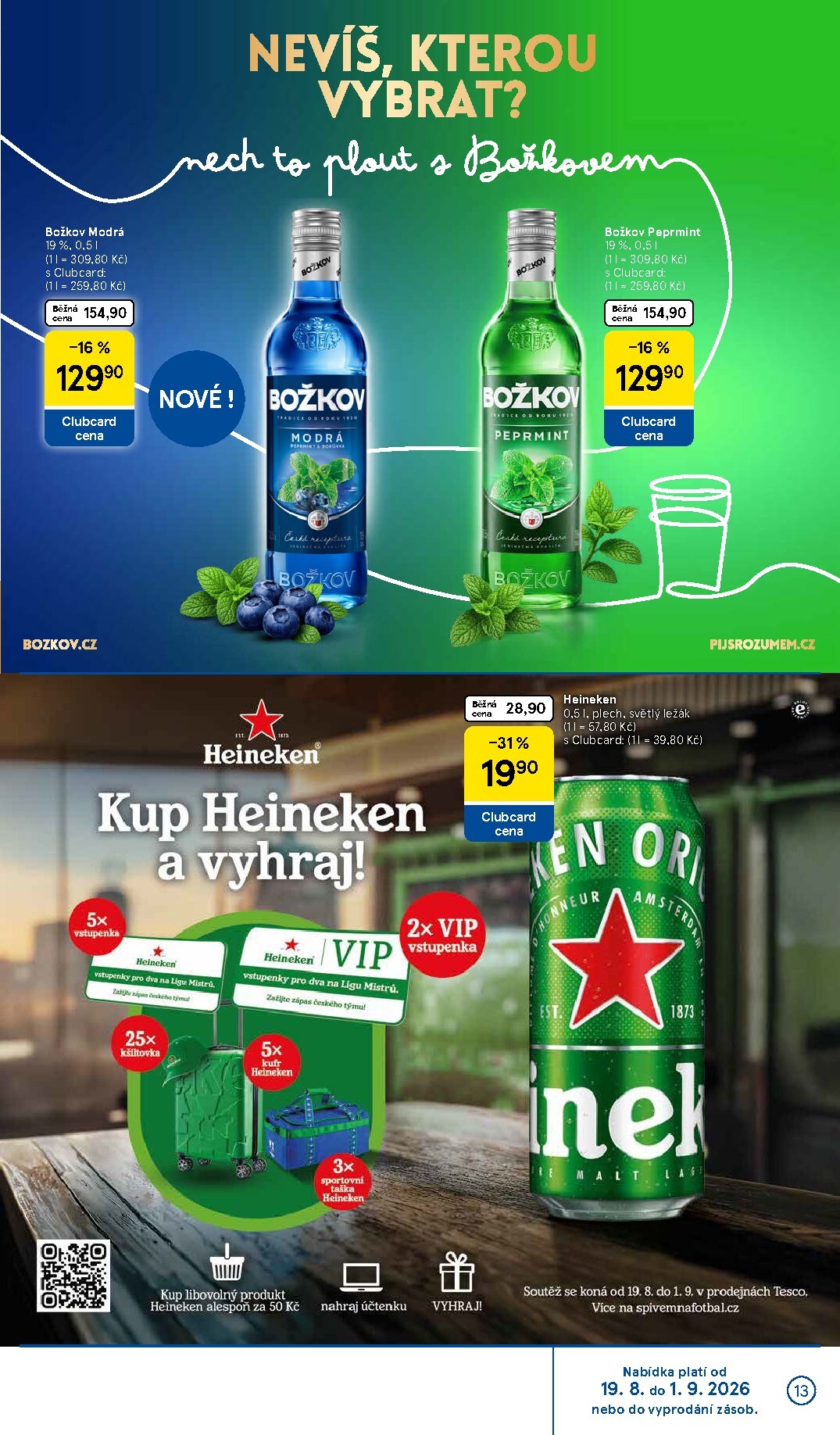 tesco - Budoucí Tesco leták platný od středy 19.08.2026 do úterý 25.08.2026 - page: 13