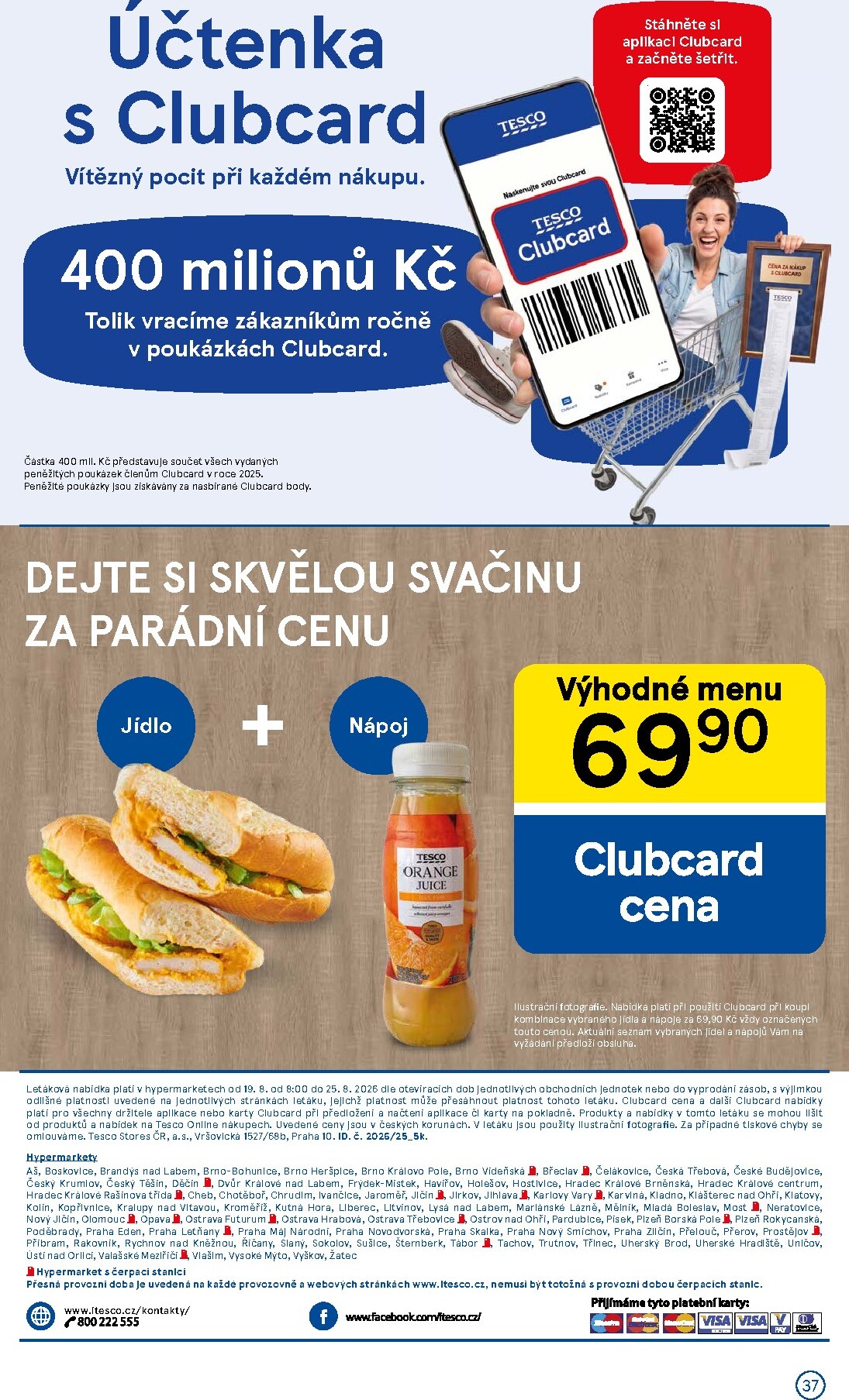 tesco - Budoucí Tesco leták platný od středy 19.08.2026 do úterý 25.08.2026 - page: 37