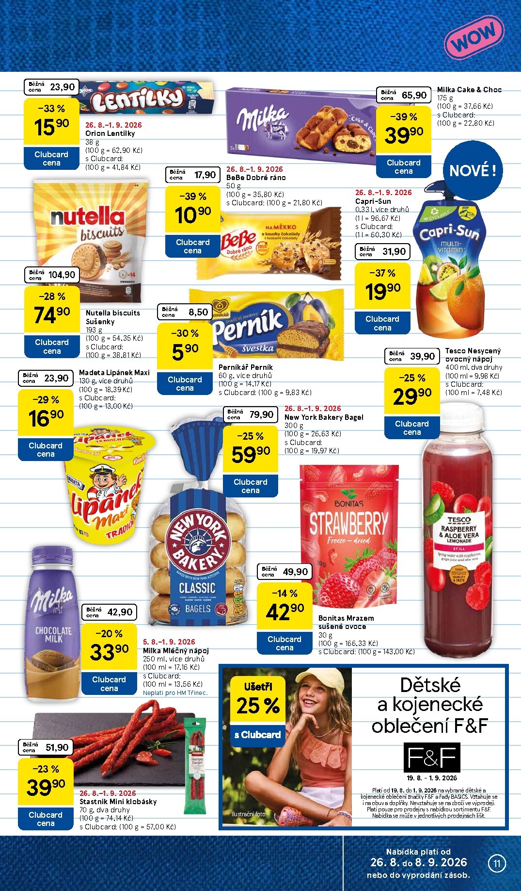 tesco - Budoucí Tesco leták platný od středy 26.08.2026 do úterý 01.09.2026 - page: 11