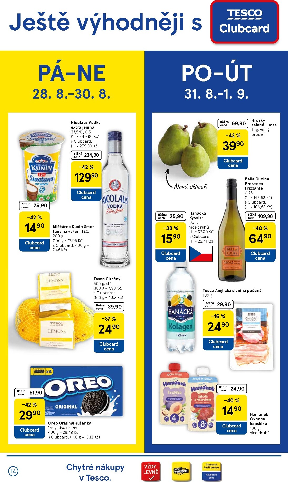 tesco - Budoucí Tesco leták platný od středy 26.08.2026 do úterý 01.09.2026 - page: 14