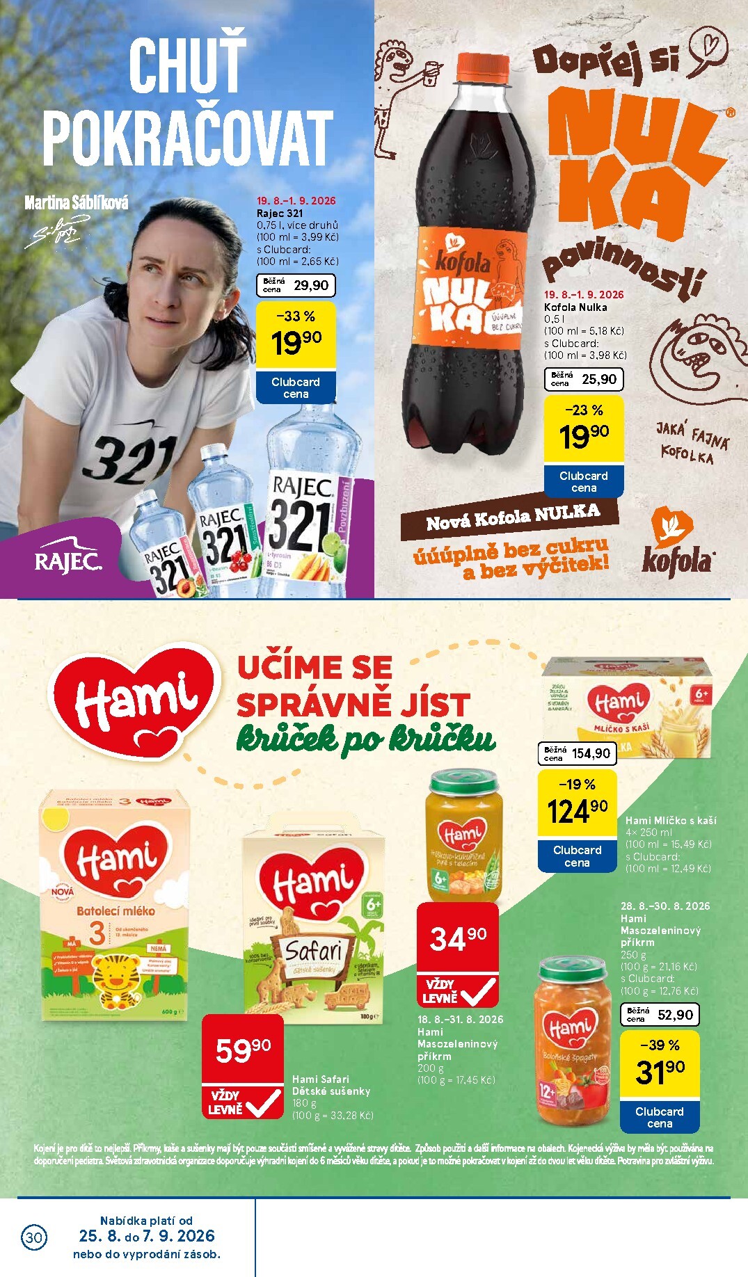 tesco - Budoucí Tesco leták platný od středy 26.08.2026 do úterý 01.09.2026 - page: 30