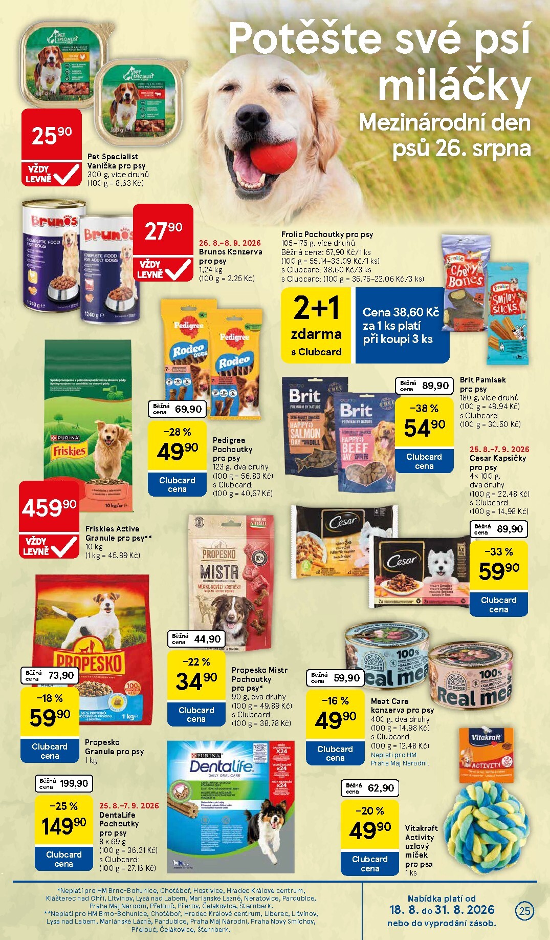 tesco - Budoucí Tesco leták platný od středy 26.08.2026 do úterý 01.09.2026 - page: 25