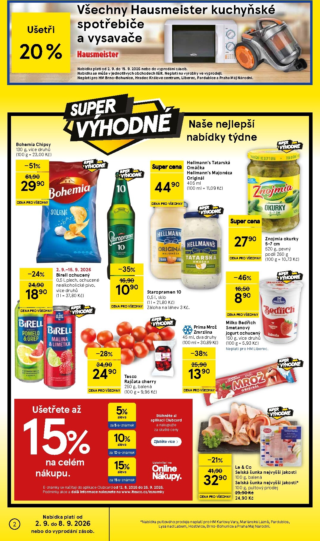 tesco - Budoucí Tesco leták platný od středy 02.09.2026 do úterý 08.09.2026 - page: 2