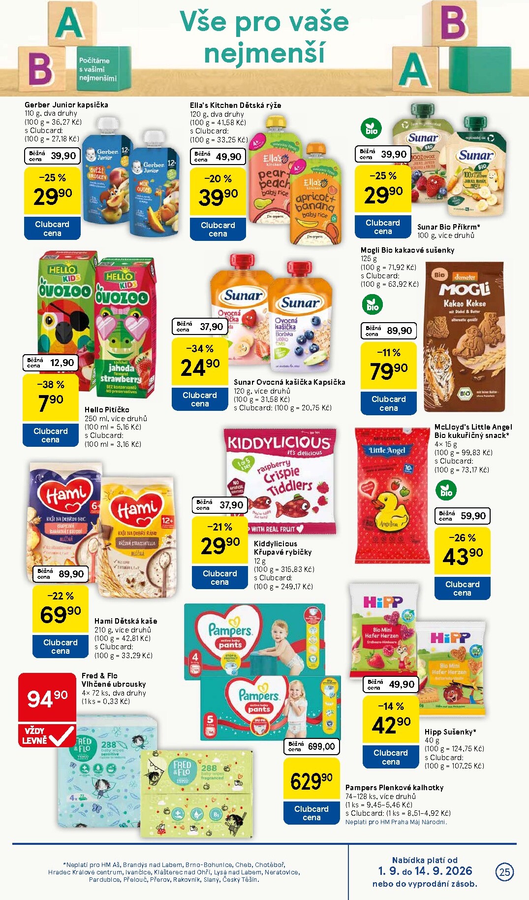 tesco - Budoucí Tesco leták platný od středy 02.09.2026 do úterý 08.09.2026 - page: 25