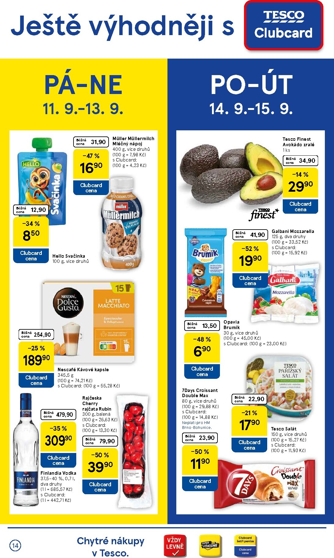 tesco - Budoucí Tesco leták platný od středy 09.09.2026 do úterý 15.09.2026 - page: 14