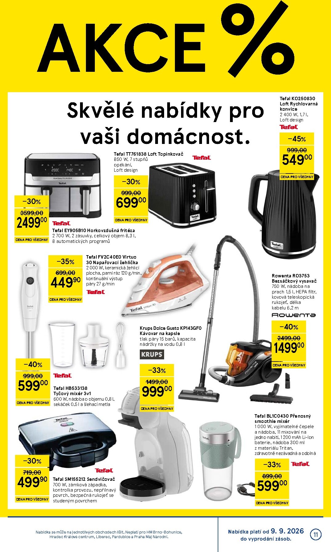 tesco - Budoucí Tesco leták platný od středy 09.09.2026 do úterý 15.09.2026 - page: 11