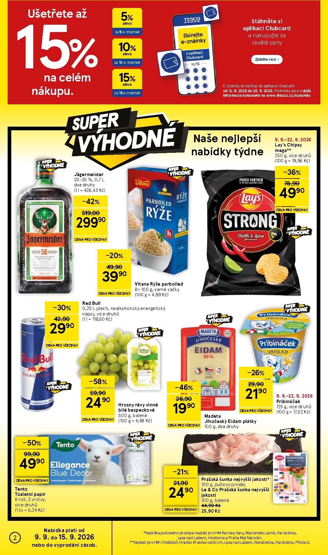 tesco - Budoucí Tesco leták platný od středy 09.09.2026 do úterý 15.09.2026 - page: 2