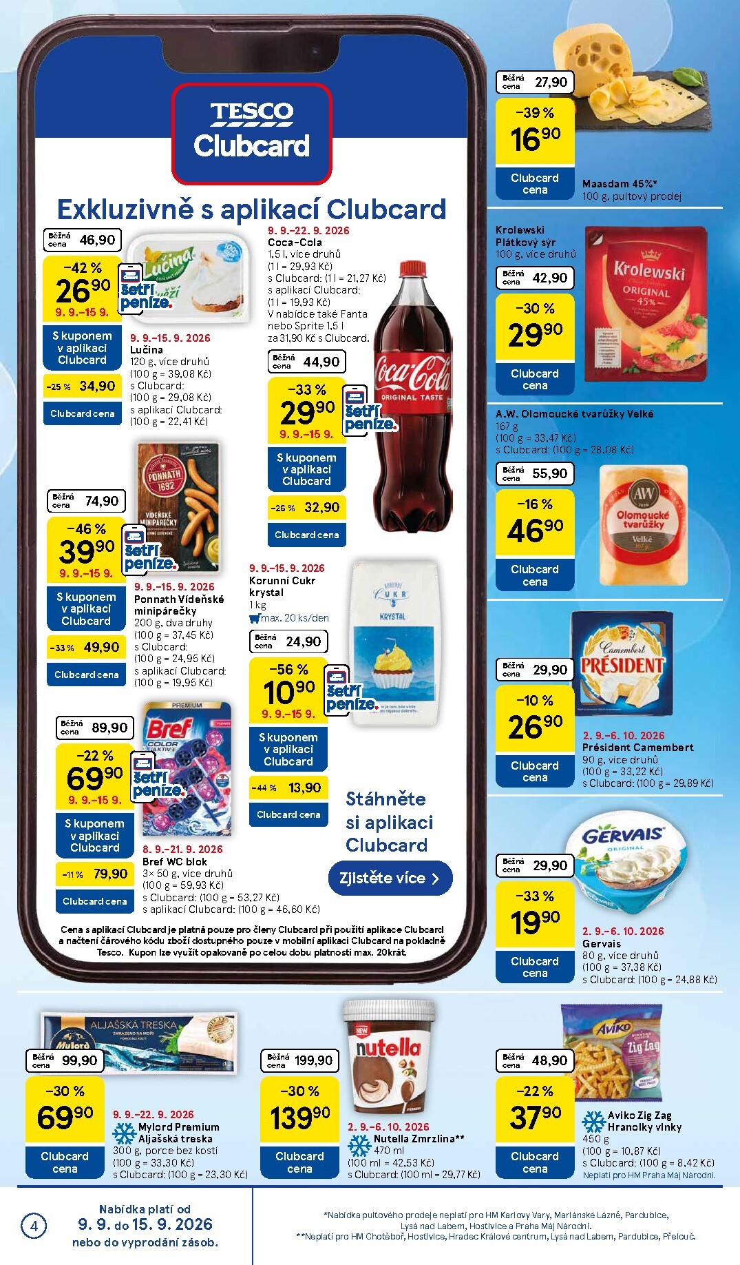 tesco - Budoucí Tesco leták platný od středy 09.09.2026 do úterý 15.09.2026 - page: 4