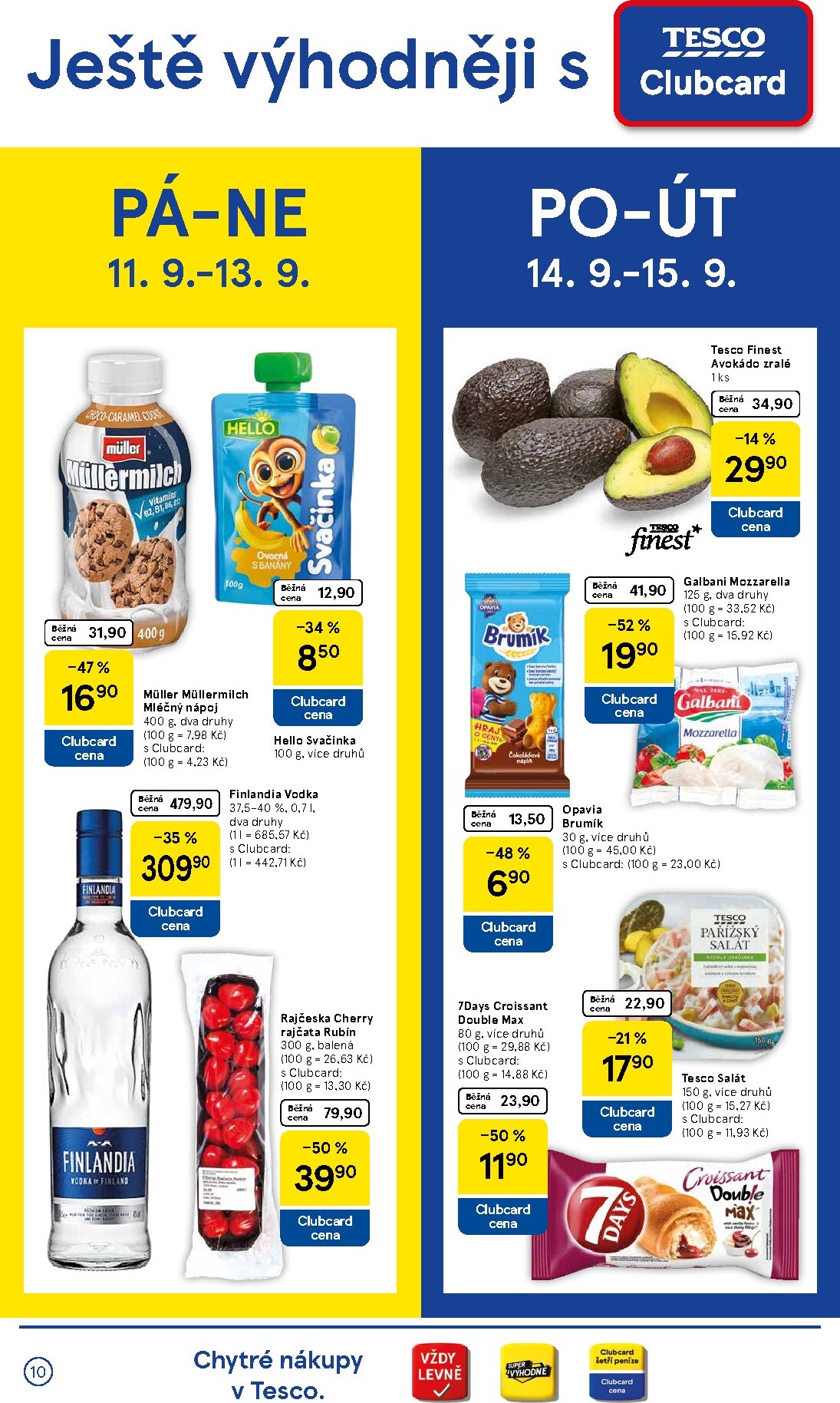 tesco - Budoucí Tesco supermarket leták platný od středy 09.09.2026 do úterý 15.09.2026 - page: 10