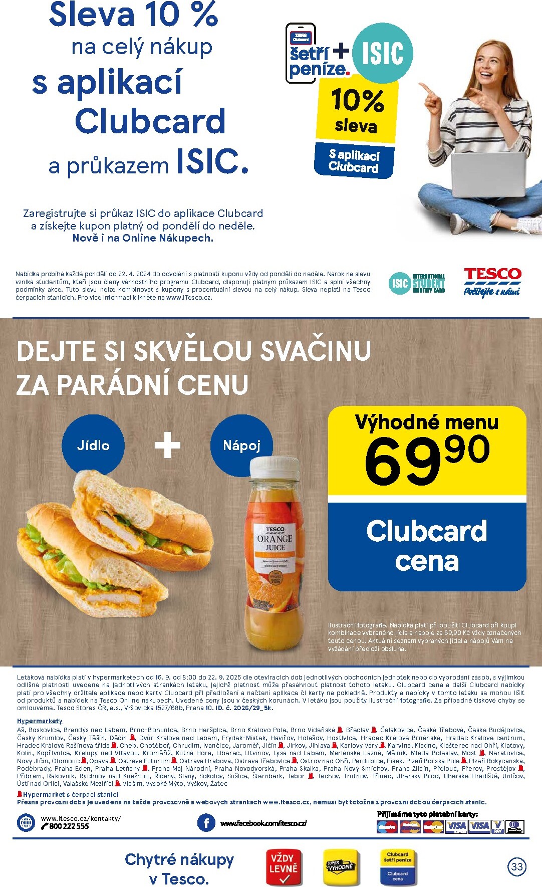tesco - Budoucí Tesco leták platný od středy 16.09.2026 do úterý 22.09.2026 - page: 33