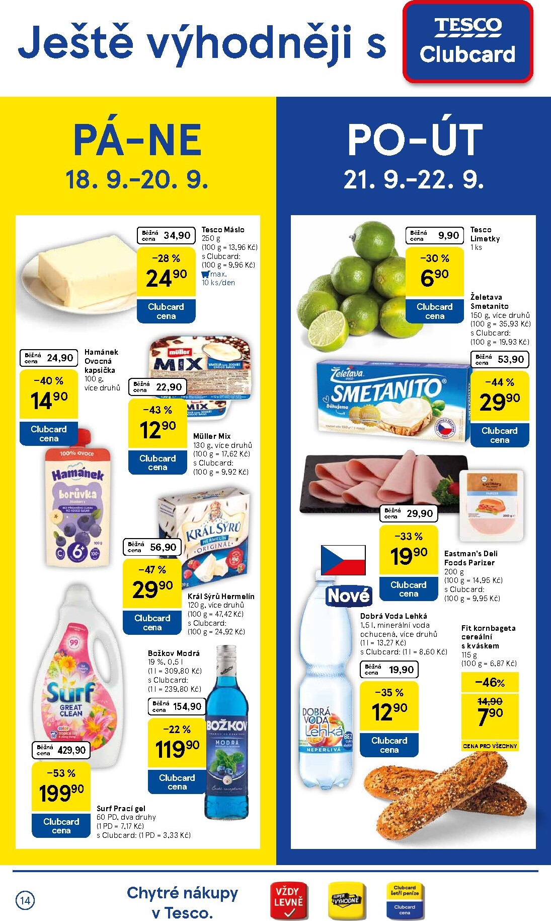 tesco - Budoucí Tesco leták platný od středy 16.09.2026 do úterý 22.09.2026 - page: 14
