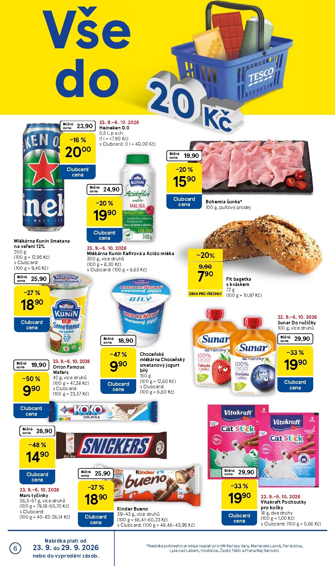 tesco - Budoucí Tesco leták platný od středy 23.09.2026 do úterý 29.09.2026 - page: 6