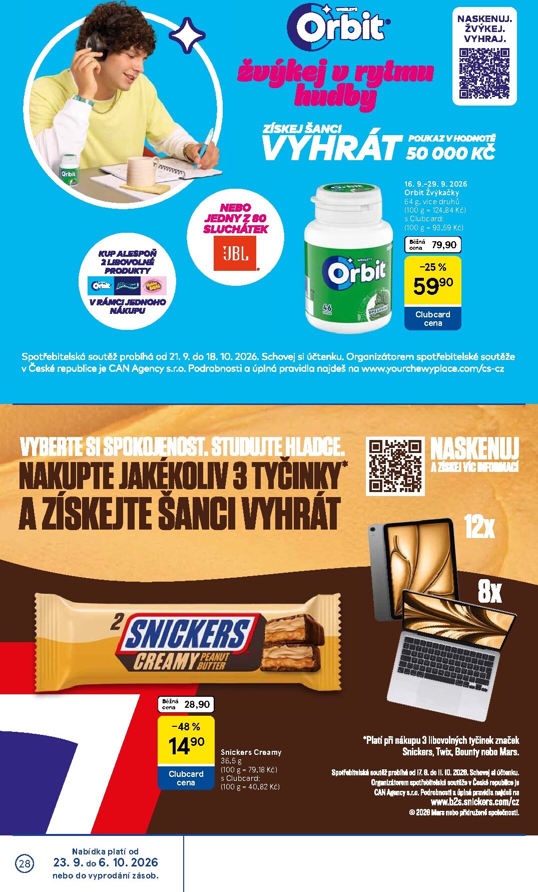 tesco - Budoucí Tesco leták platný od středy 23.09.2026 do úterý 29.09.2026 - page: 28