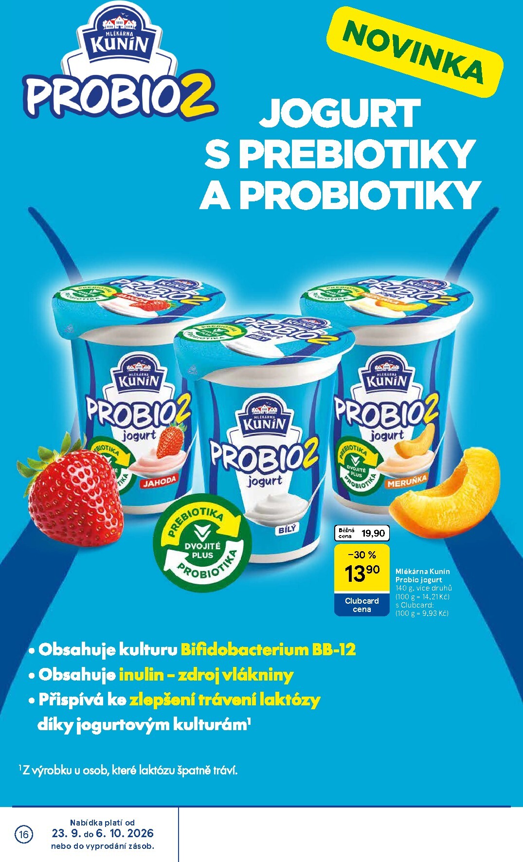 tesco - Budoucí Tesco supermarket leták platný od středy 23.09.2026 do úterý 29.09.2026 - page: 16