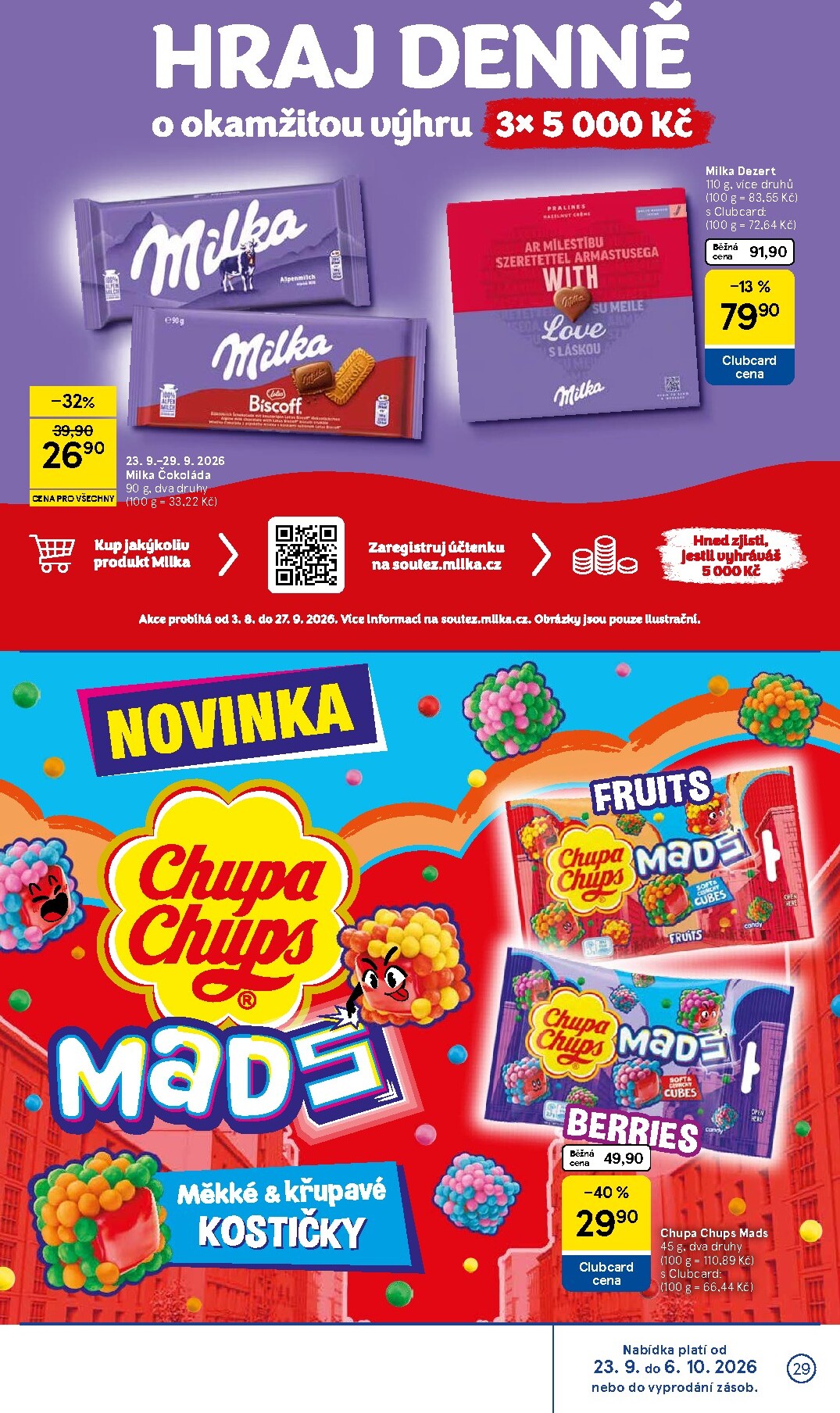 tesco - Aktuální Tesco leták platný od středy 23.09.2026 do úterý 29.09.2026 - page: 29