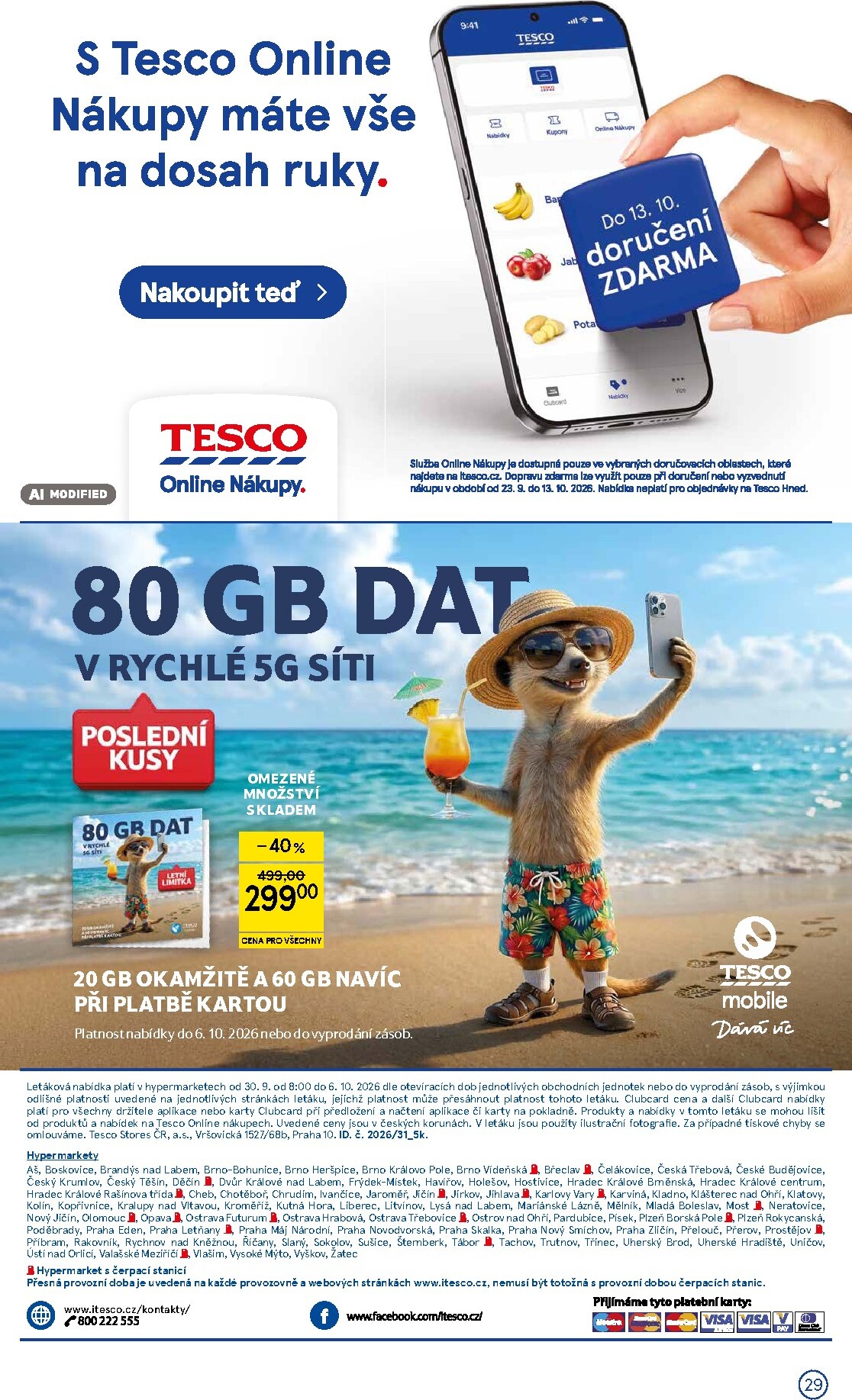 tesco - Budoucí Tesco leták platný od středy 30.09.2026 do úterý 06.10.2026 - page: 29