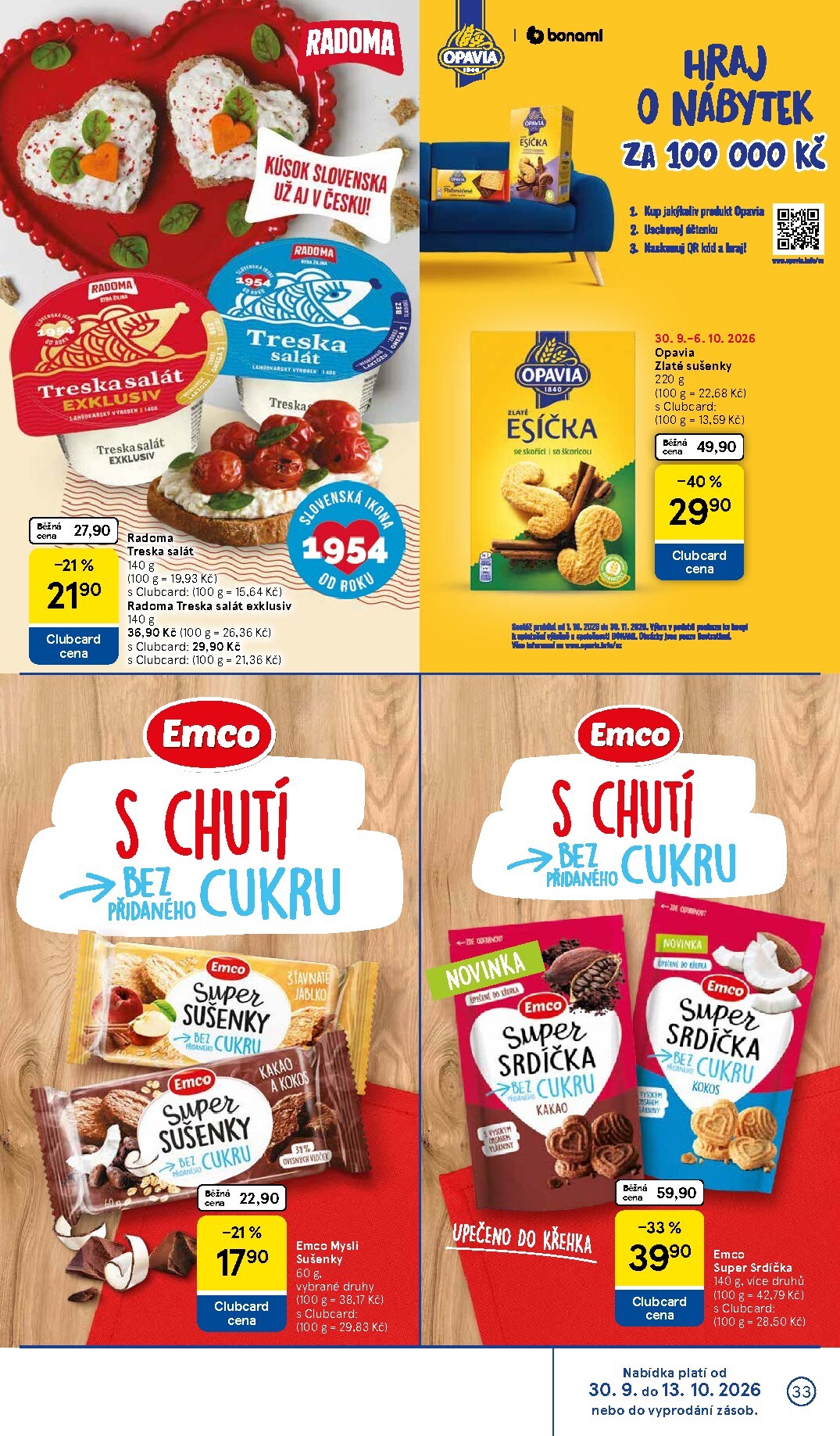 tesco - Budoucí Tesco leták platný od středy 30.09.2026 do úterý 06.10.2026 - page: 33
