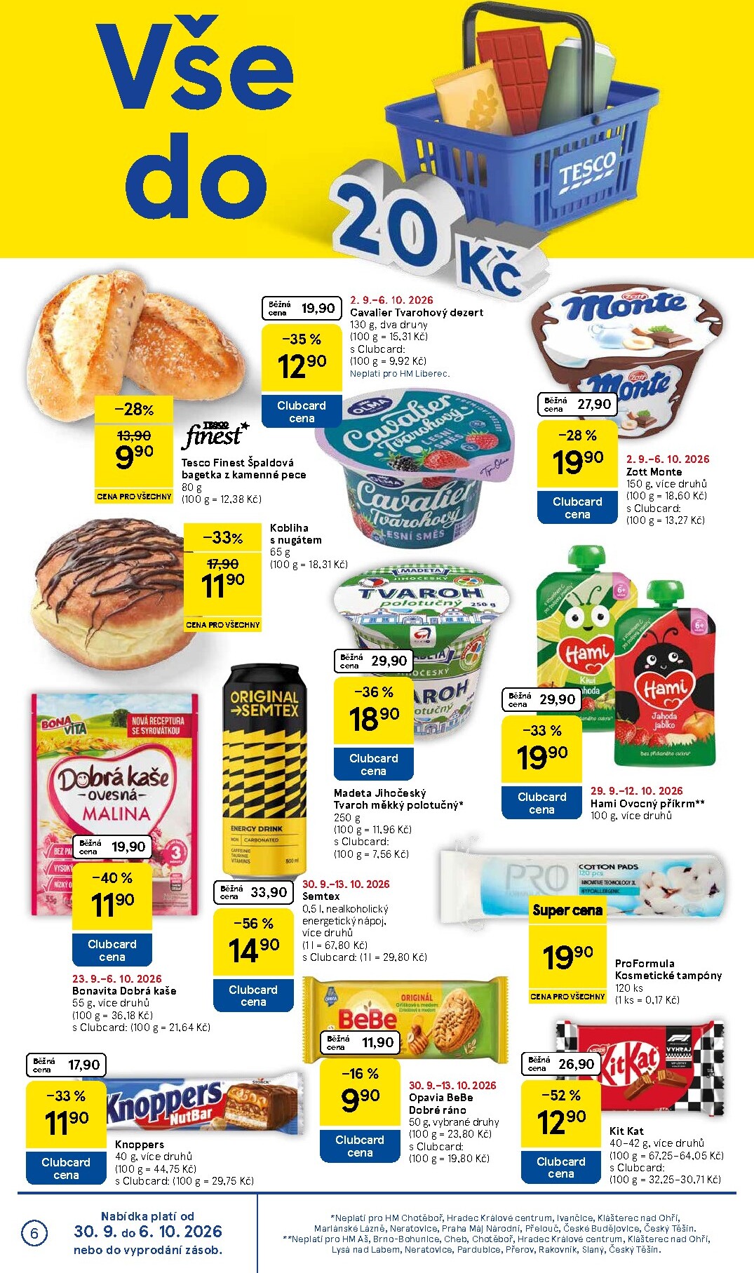 tesco - Budoucí Tesco leták platný od středy 30.09.2026 do úterý 06.10.2026 - page: 6