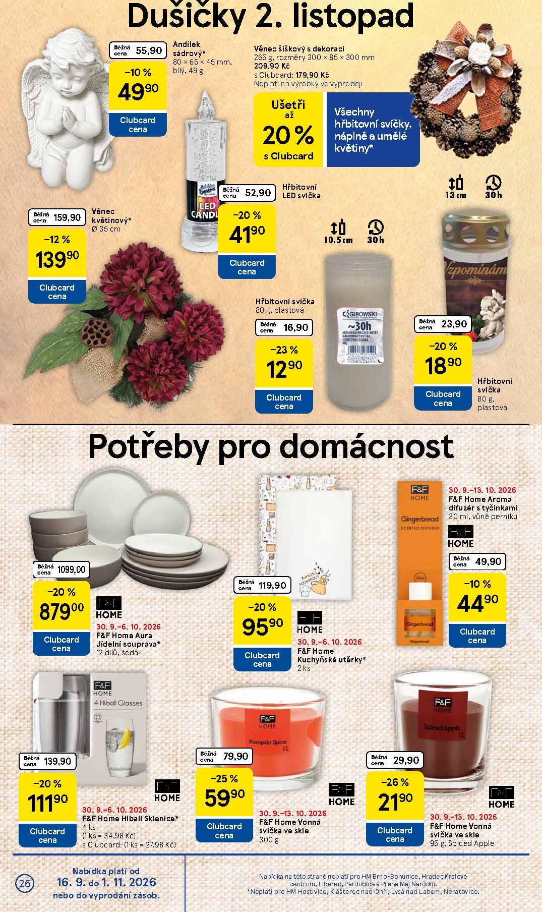 tesco - Budoucí Tesco leták platný od středy 30.09.2026 do úterý 06.10.2026 - page: 26
