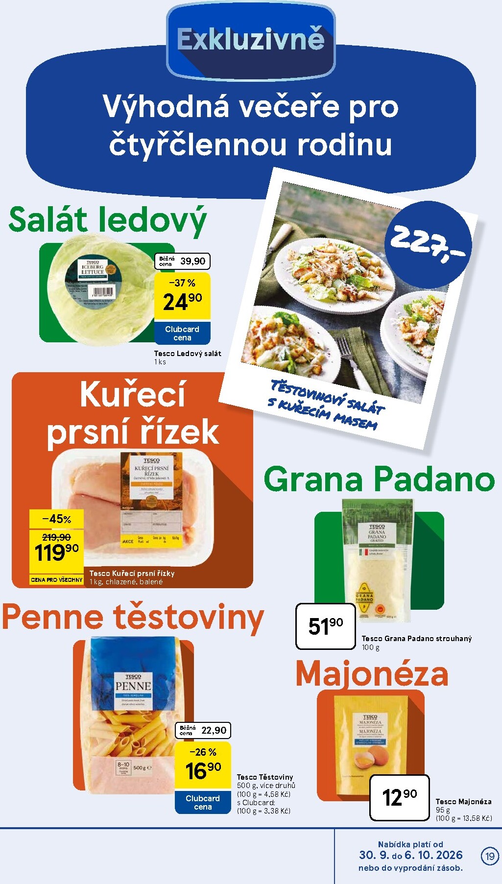 tesco - Budoucí Tesco leták platný od středy 30.09.2026 do úterý 06.10.2026 - page: 19