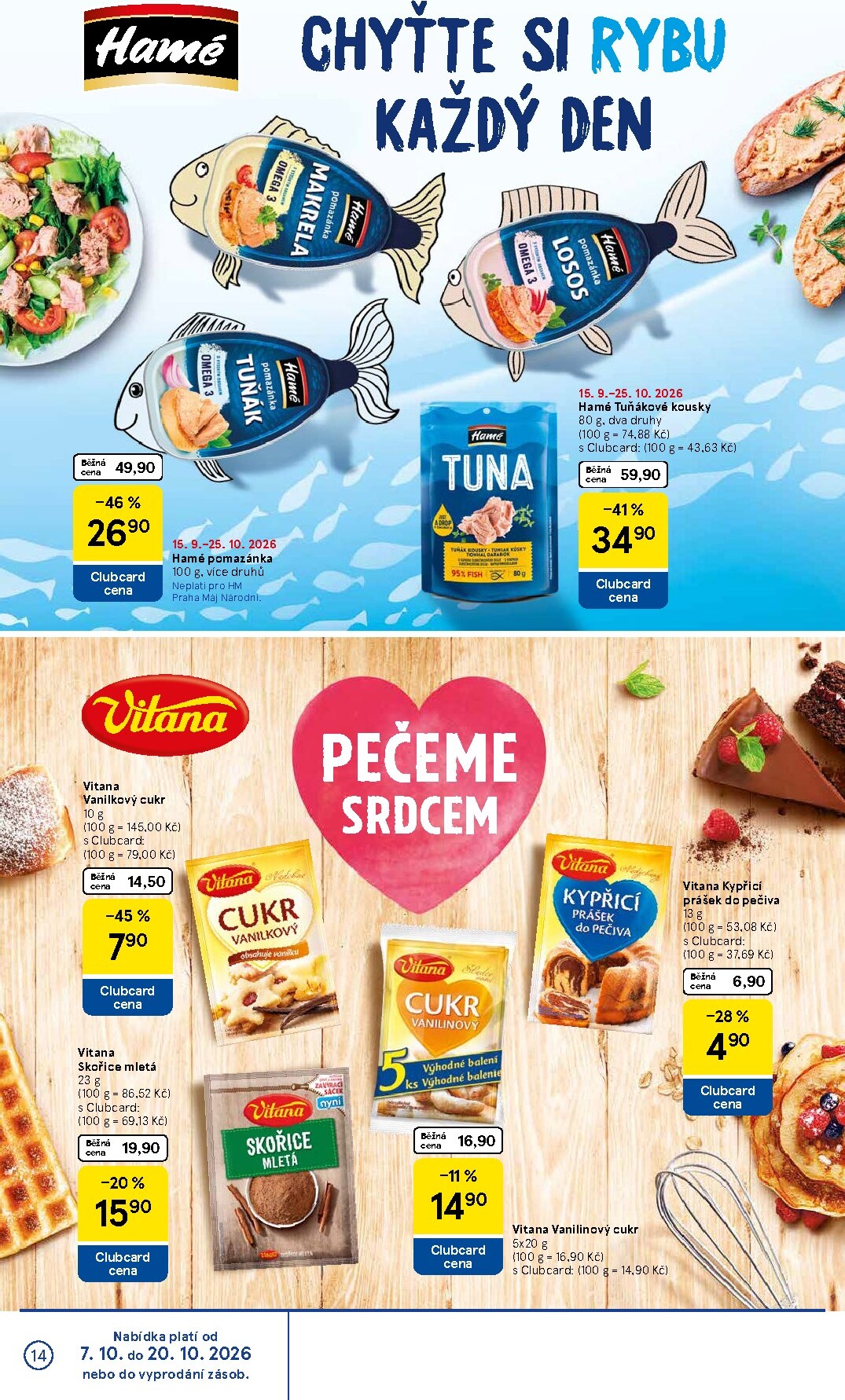 tesco - Budoucí Tesco - Značky, které máte rádi leták platný od středy 30.09.2026 do úterý 27.10.2026 - page: 14