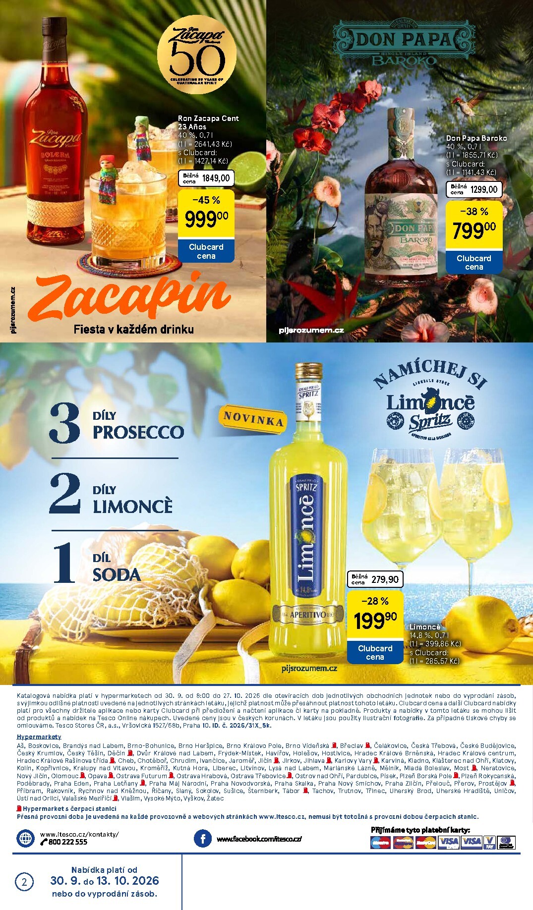 tesco - Budoucí Tesco - Značky, které máte rádi leták platný od středy 30.09.2026 do úterý 27.10.2026 - page: 2