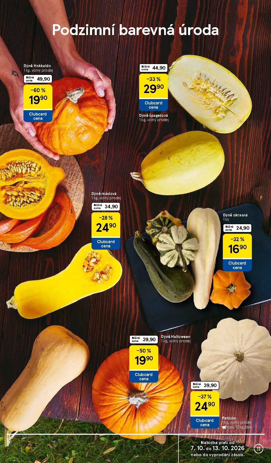 tesco - Budoucí Tesco supermarket leták platný od středy 07.10.2026 do úterý 13.10.2026 - page: 11