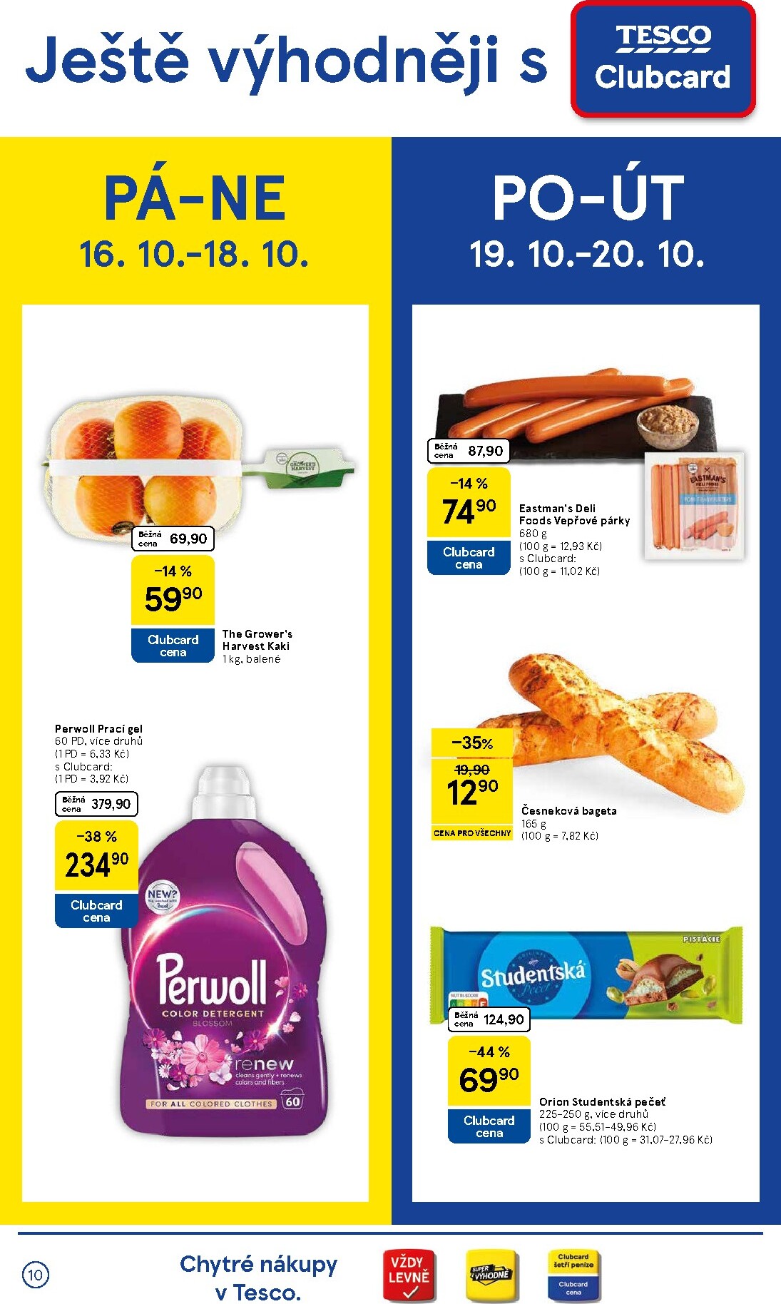 tesco - Budoucí Tesco supermarket leták platný od středy 14.10.2026 do úterý 20.10.2026 - page: 10
