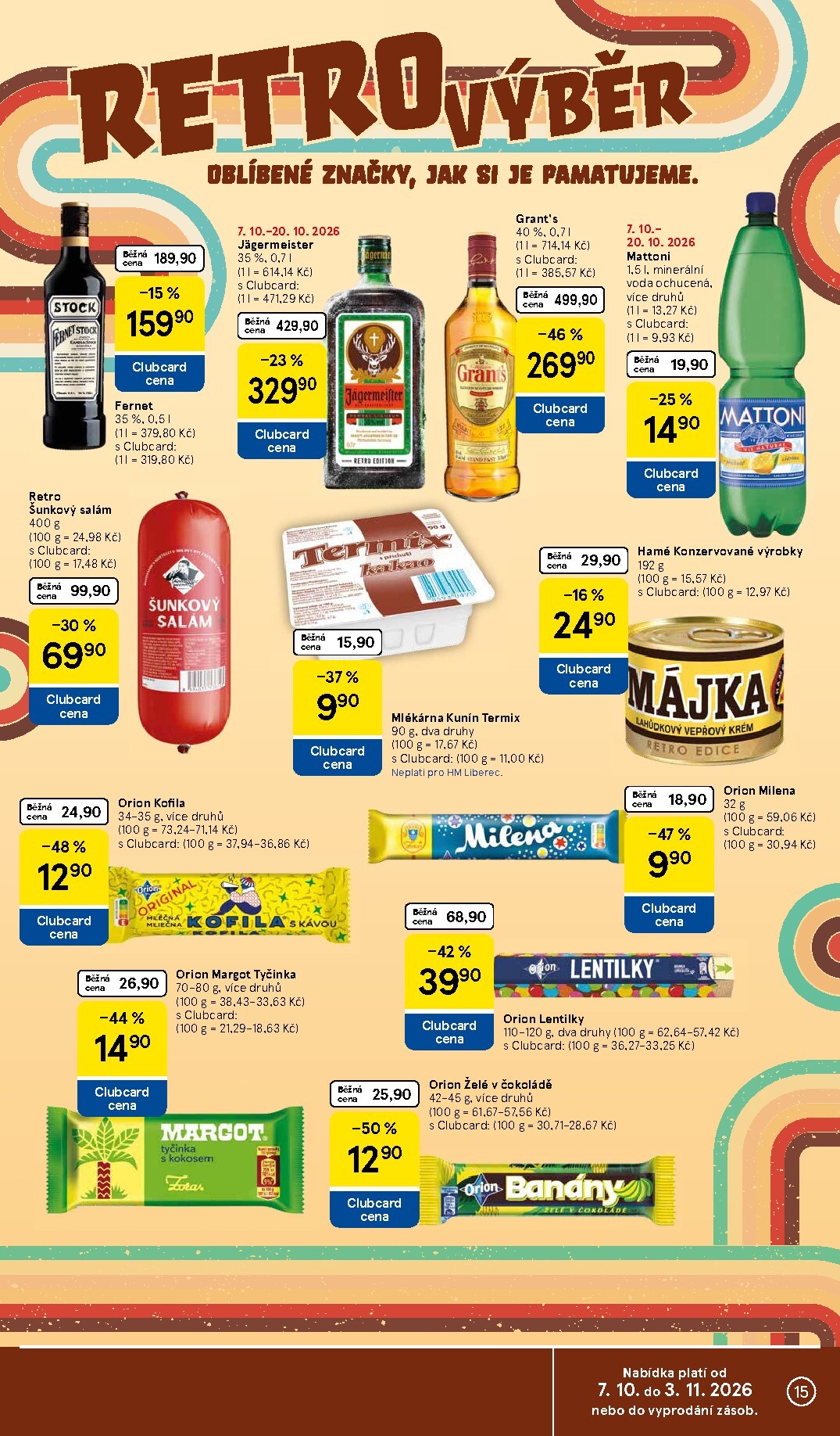 tesco - Budoucí Tesco leták platný od středy 14.10.2026 do úterý 20.10.2026 - page: 15