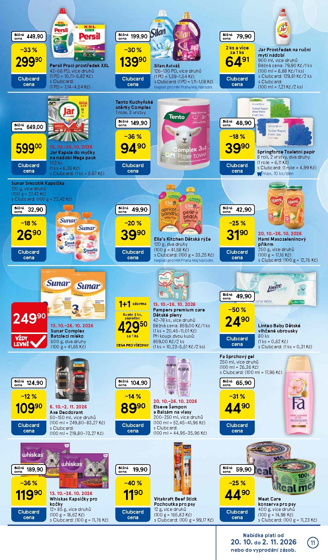 tesco - Budoucí Tesco leták platný od středy 21.10.2026 do úterý 27.10.2026 - page: 11