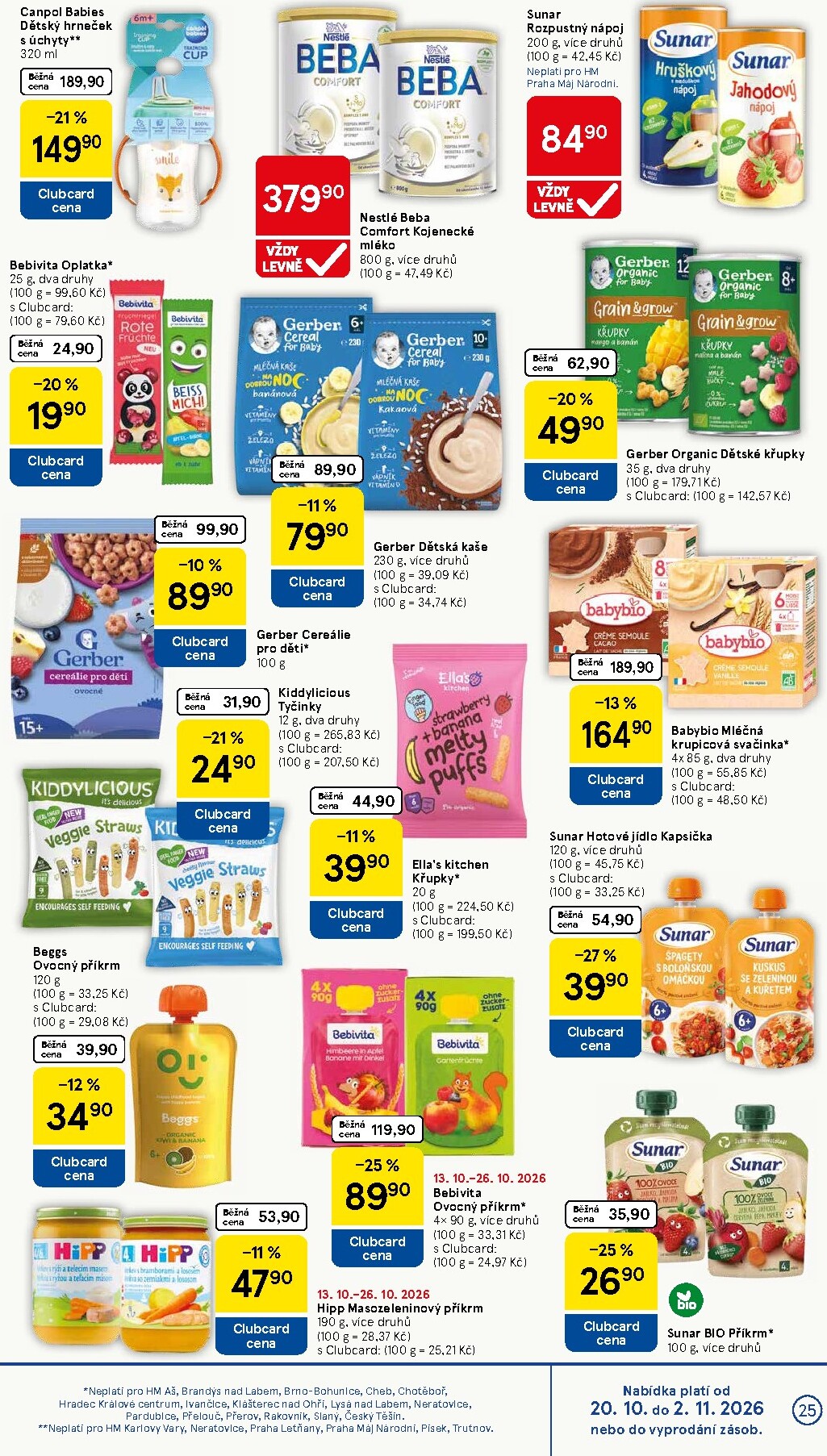 tesco - Budoucí Tesco leták platný od středy 21.10.2026 do úterý 27.10.2026 - page: 25