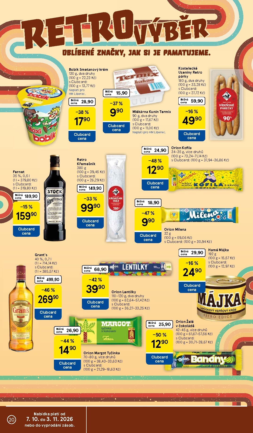 tesco - Budoucí Tesco leták platný od středy 21.10.2026 do úterý 27.10.2026 - page: 20