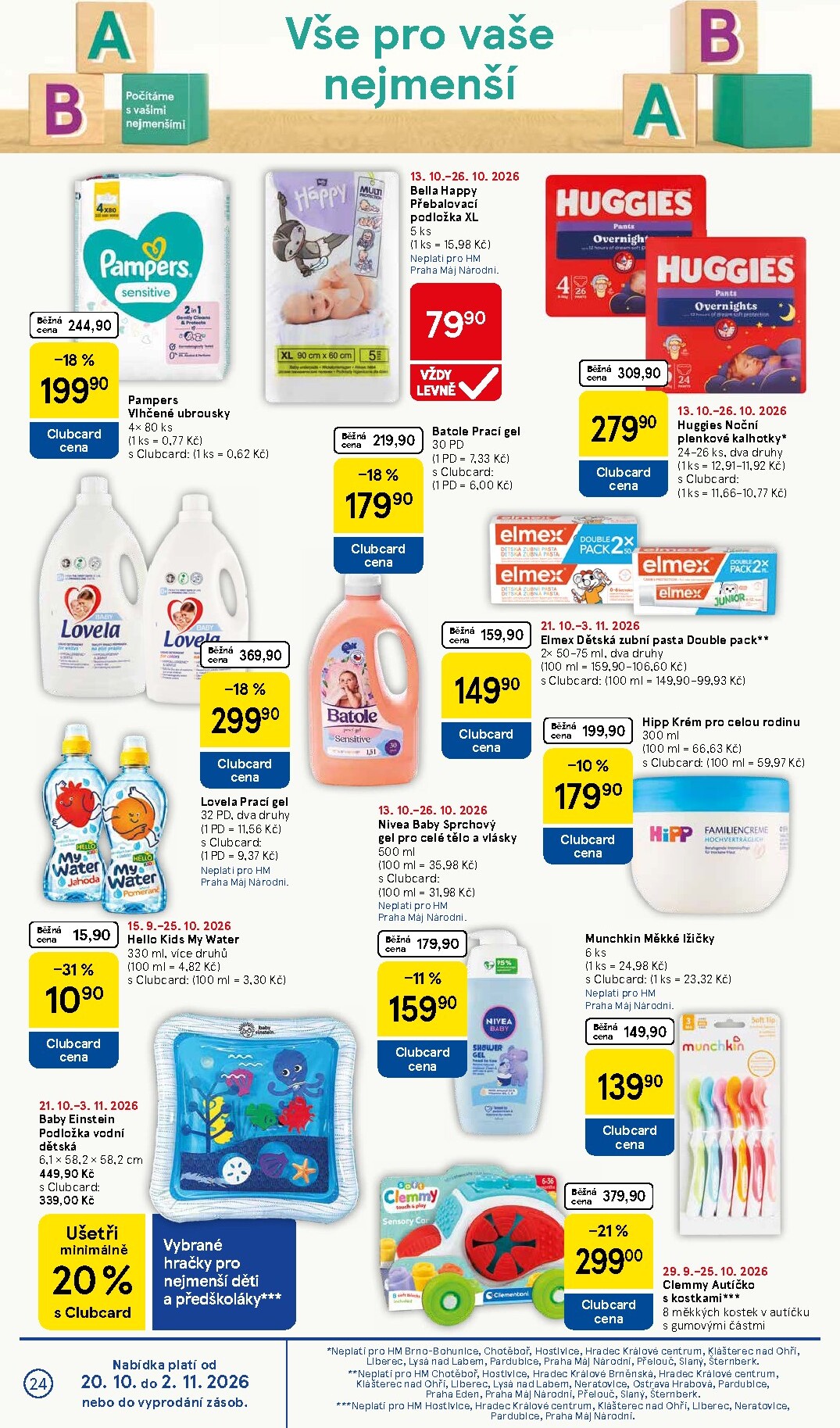 tesco - Budoucí Tesco leták platný od středy 21.10.2026 do úterý 27.10.2026 - page: 24