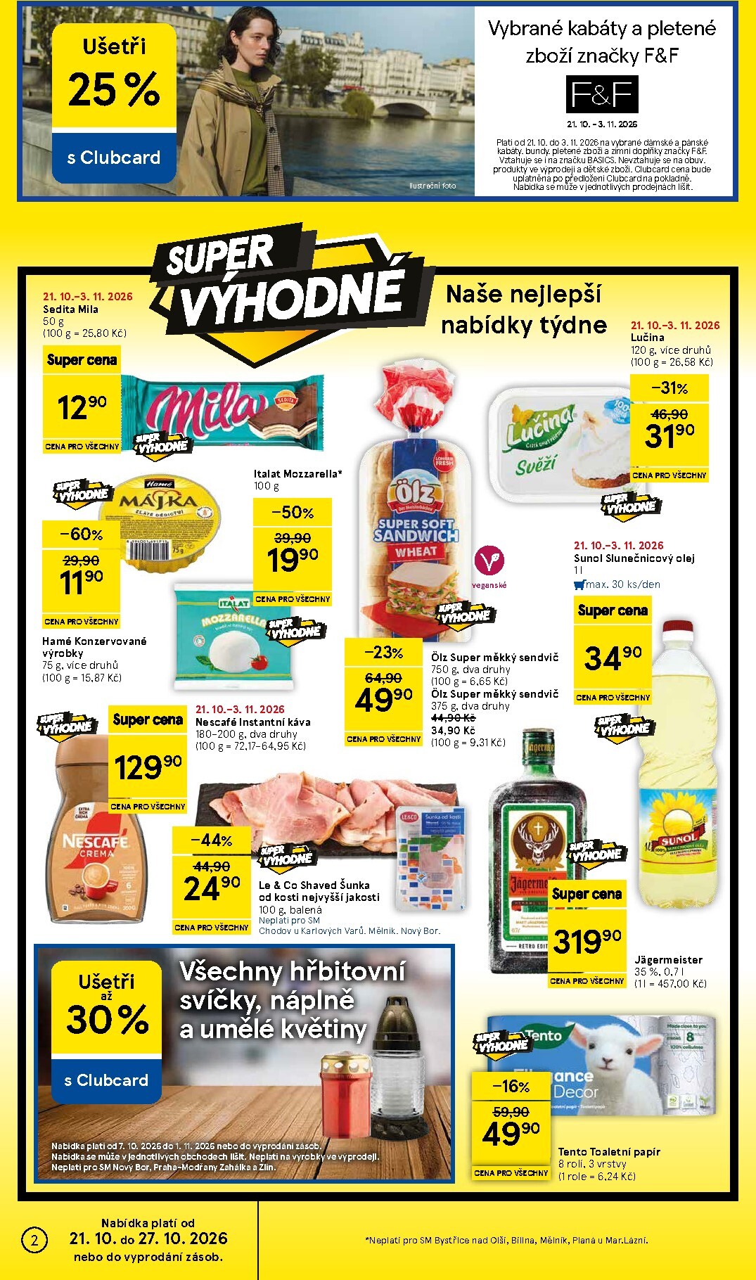 tesco - Budoucí Tesco supermarket leták platný od středy 21.10.2026 do úterý 27.10.2026 - page: 2