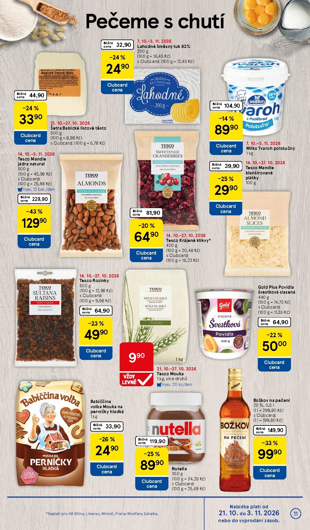 tesco - Budoucí Tesco supermarket leták platný od středy 21.10.2026 do úterý 27.10.2026 - page: 11