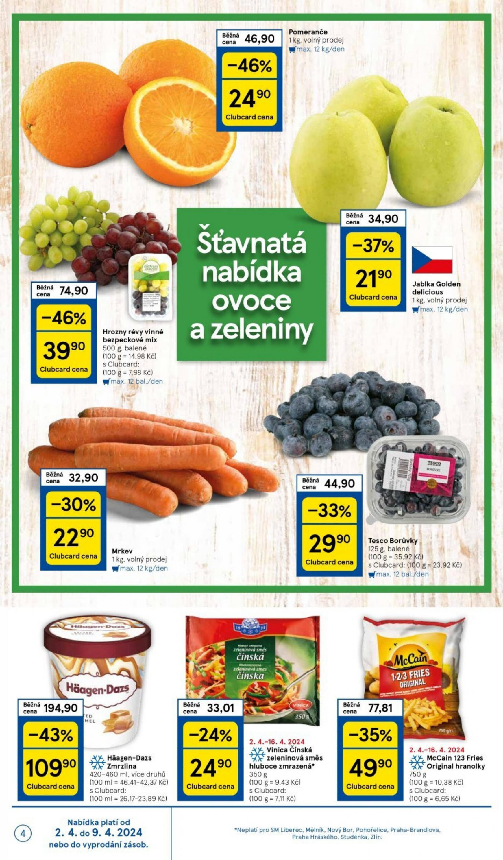 tesco - Tesco supermarket platný od 02.04.2024 - page: 4