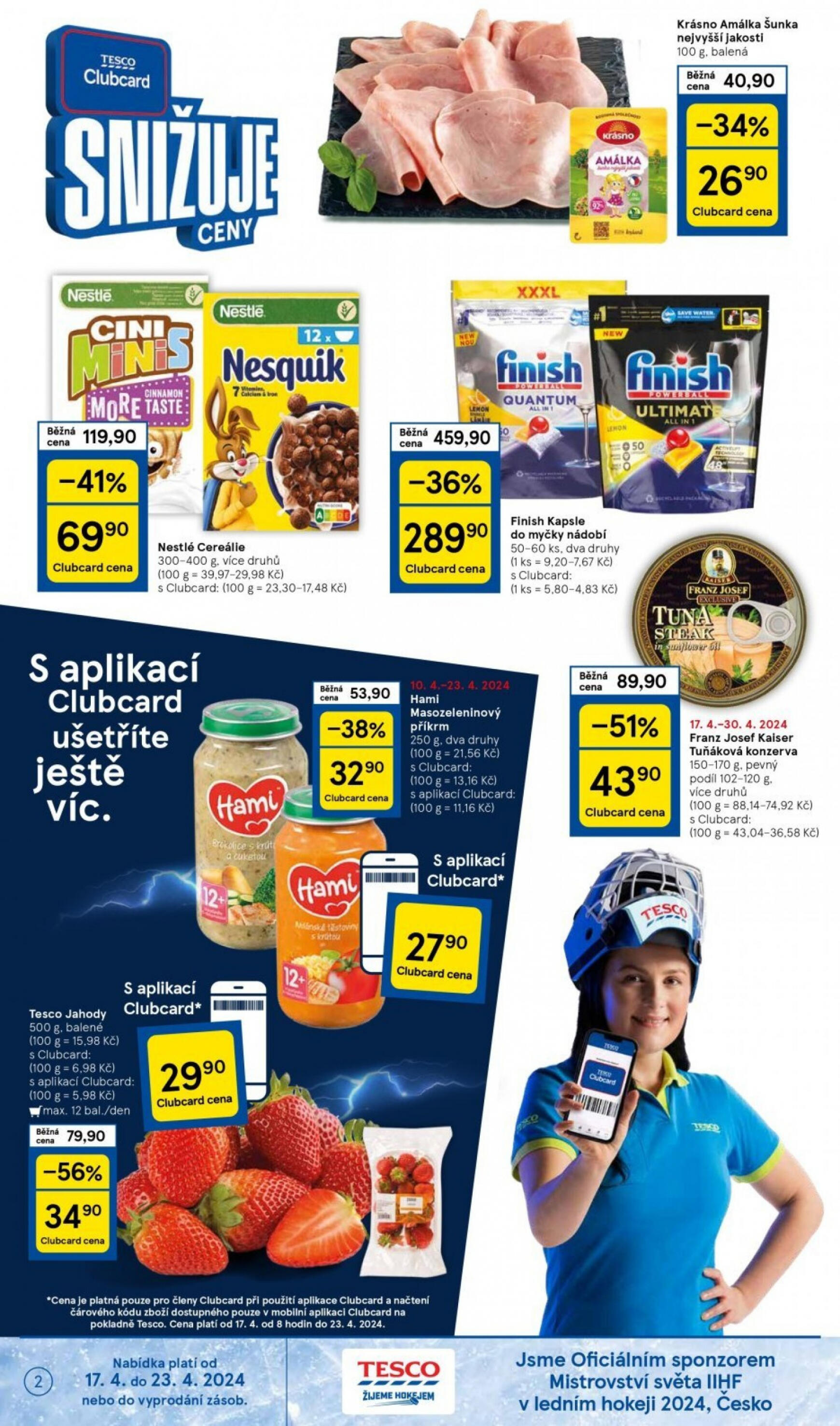 tesco - Leták Tesco supermarket aktuální 17.04. - 23.04. - page: 2